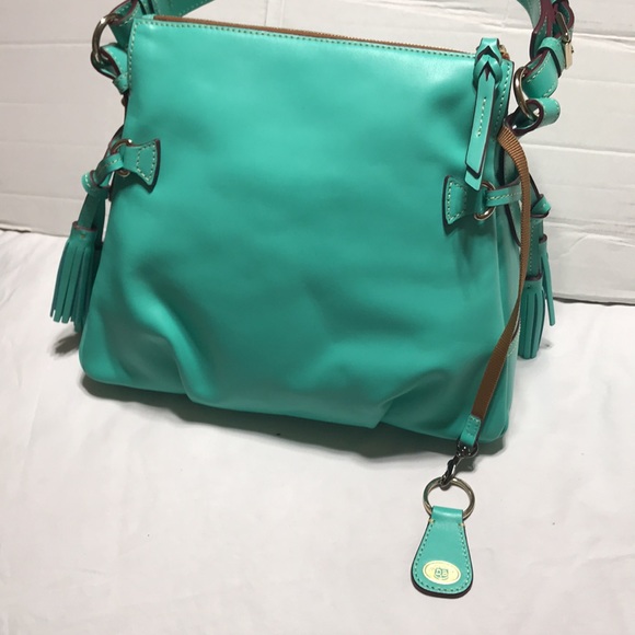 Dooney & Bourke leather satchel. NWOT - Picture 5 of 10